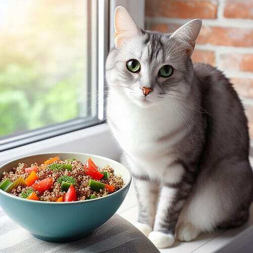 How Much Quinoa Can I Give My Cat?
