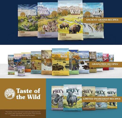 Taste of the Wild Ancient Wetlands with Roasted Fowl and Ancient Grains Dry Dog Food