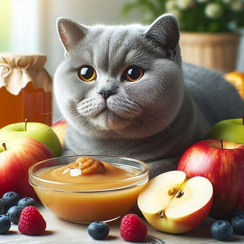 How Much is Too Much Applesauce for Cats?