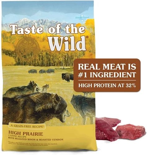 Introduction to Taste of the Wild High Prairie Grain-Free Roasted Bison & Venison Dry Puppy Food