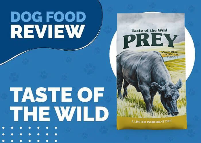 The Perfect Balance of Taste of the Wild Prey Angus Beef Limited Ingredient Recipe Dry Dog Food
