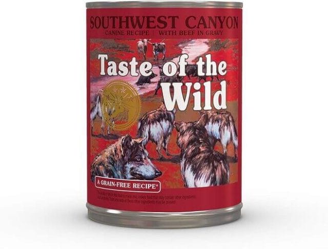 Introduction to Taste of the Wild Southwest Canyon Wet Canned Dog Food