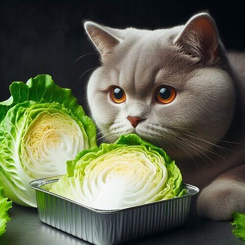 How to feed lettuce to your cat?