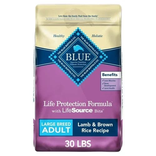 Introduction to Blue Buffalo Life Protection Formula Adult Large Breed Lamb and Brown Rice Recipe Dry Dog Food