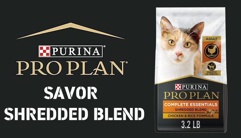 Purina Pro Plan Savor Shredded Blend Adult Cat Food - Chicken & Rice: Delicious Shreds for Healthy, Happy Cats
