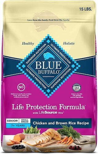 Introduction to Blue Buffalo Life Protection Formula Senior Small Breed Chicken Dinner Wet Dog Food