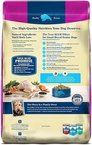 Benefits of Blue Buffalo Life Protection Formula Senior Small Breed Chicken Dinner Wet Dog Food