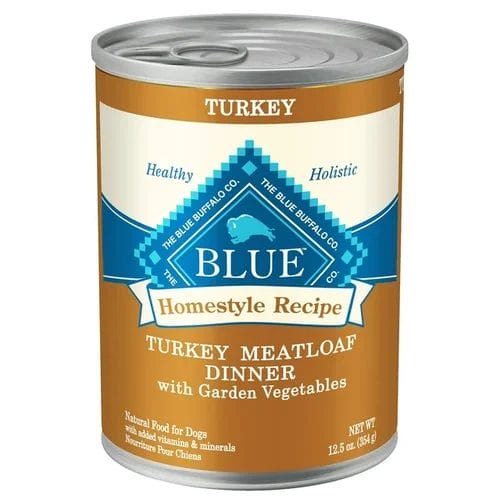 Introduction to Blue Buffalo Life Protection Formula Senior Turkey Meatloaf Dinner Wet Dog Food