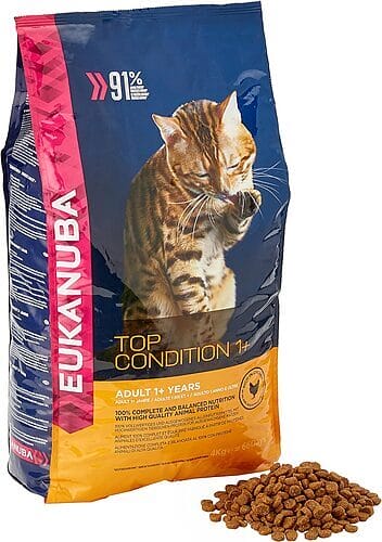 Where to Buy Eukanuba Indoor Adult Hairball Care Chicken Dry Cat Food?