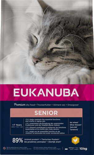 Introduction to Eukanuba Mature Adult 7+ Formula Dry Cat Food