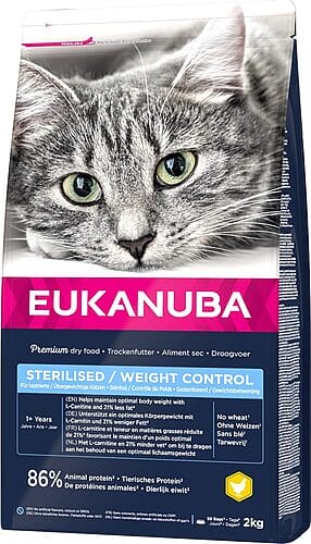 Where to Buy Eukanuba Weight Control Chicken Formula Dry Cat Food?