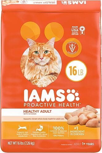 Introduction to Iams ProActive Health Adult Chicken Dry Cat Food