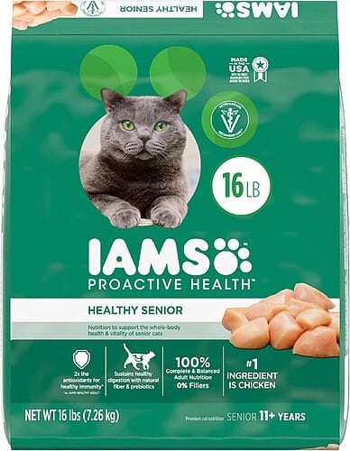 Introduction to Iams ProActive Health Mature Adult 7+ Chicken Dry Cat Food