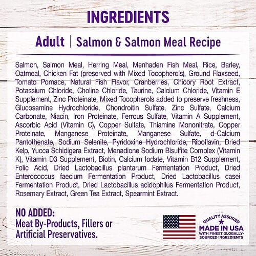 Benefits of Wellness Complete Health Adult Deboned Chicken, Brown Rice & Salmon Meal Recipe Dry Cat Food